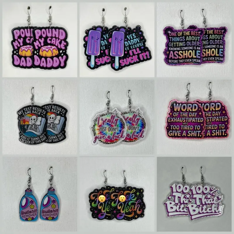 Baddie earrings
