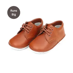 James Waxed Leather Lace Up Shoe (Baby)