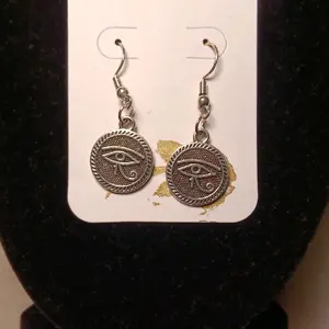 Eye of Horus Dangle Earrings