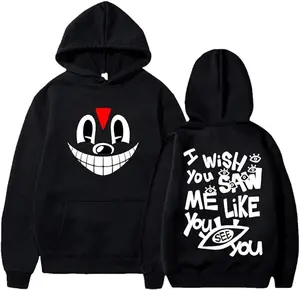 Lils Darkies I Wish Hoodie, Women Men Long Sleeve Sweatshirt, Hip Hop Pullover Clothes, Unisex Streetwear, Soft Cotton Blend, Gift for Fan, Bold Vibe