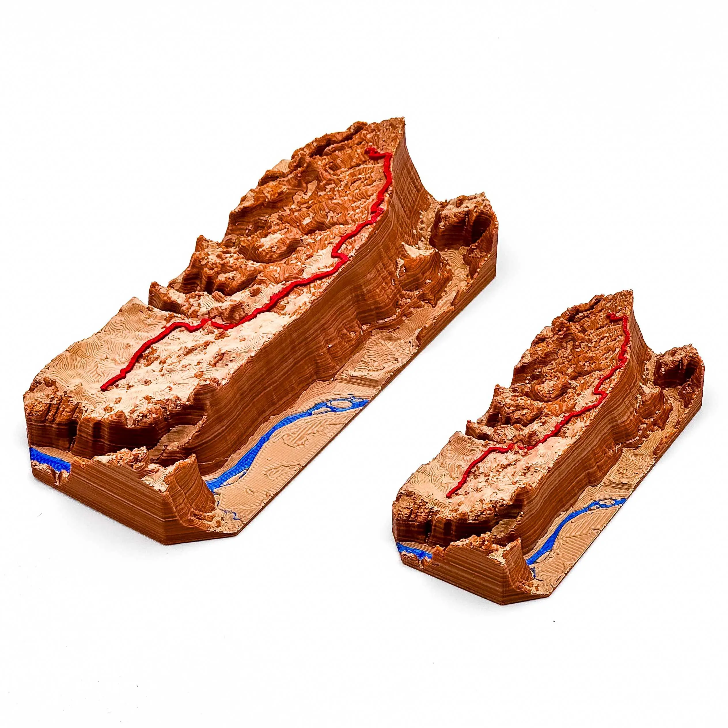 Golden Spike 4x4 Trail, Moab UT - 3D Printed Topographical Map - TrailSculpt