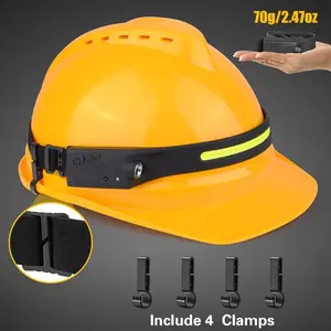 Rechargeable LED Headlamp – 230° Wide-Angle LED Headlight with Motion Sensor 400 Lumens, USB-C, 5 Modes — Lightweight & Adjustable, Helmet-Compatible.