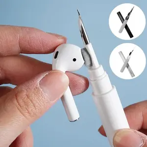 Three-In-One Wireless Earphone Cleaning Kit, Multi-Functional Reusable Eyeglass Cleaner Pen, Daily Use Glasses Cloth