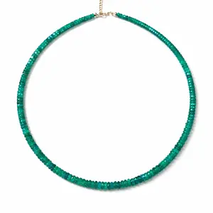 Natural Opal Strand Necklace Handmade with Welo Opal for Bold Stylish Look