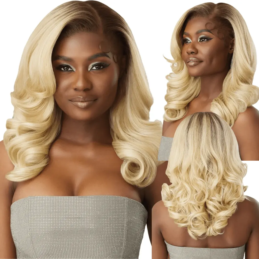 Outre Melted Hairline Swirlista HD Synthetic Lace Front Wig - Swirl 108