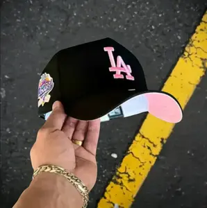 New Era 9FORTY LA Dodgers Adjustable Baseball Cap, Curved Brim Street Fashion Hat, Premium Cotton Fabric, Bold Embroidered Logo, Unisex Urban Style Gorra For Men Women, Everyday Wear