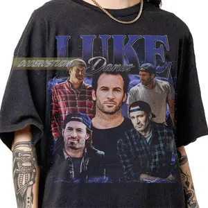 [Sale Up To 50%] Limited Luke Danes Vintage Shirt, Luke Danes Gift for Woman and Man, Retro Luke Danes Merch Gift, Luke Danes Gilmore Girls Bootleg Shirt