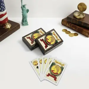40 Sheets of Spanish Playing Cards – Premium Plastic 1/2 Decks with Boxes, Ideal for Puerto Rico & Mexican Card Games