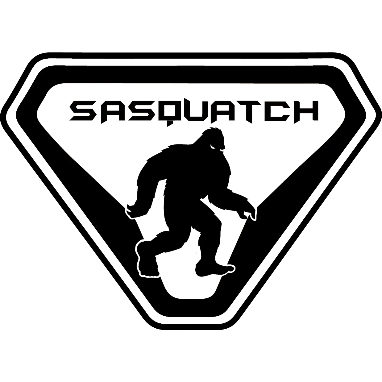 Ford Bronco Fender Sasquatch Logo Sport SUV Vinyl Decal / Sticker