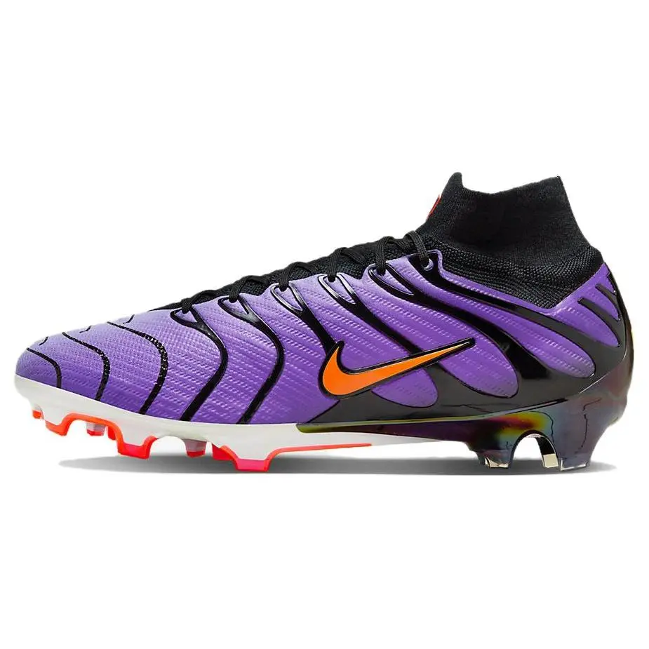 Nike Mercurial Superfly 9 FG Kylian Mbapp Air Max Plus Voltage Purple Comfort Soccer Cleats Men's Total Orange FV4553-500