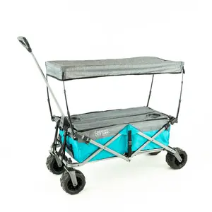 All-Terrain Deluxe Wagon - Teal Gray