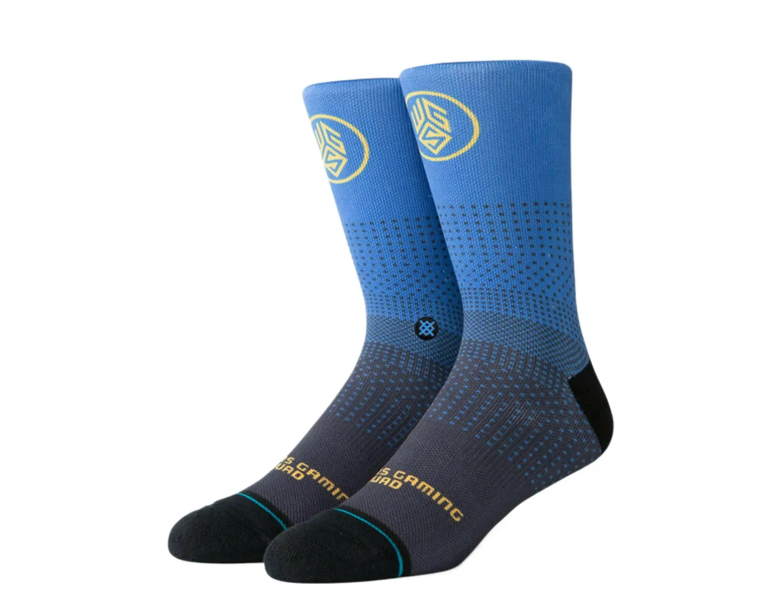 Stance Casual Golden State Warriors Gaming Squad 2K Crew Socks in Blue | Men's