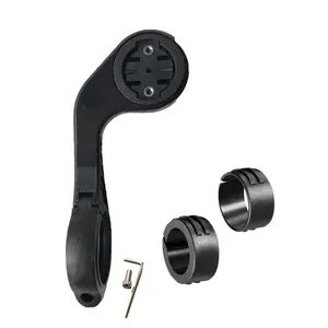 Bicycle Computer Mount, 360-Degree Rotatable Dashboard, Plastic Mountain Bike Handlebar Mileage Tracker, Compatible with Garmin Bryton Wahoo Road Bike Accessories