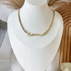 Capricornus Necklace Gold Plated - Simple Design with Capricorn Symbol Charm