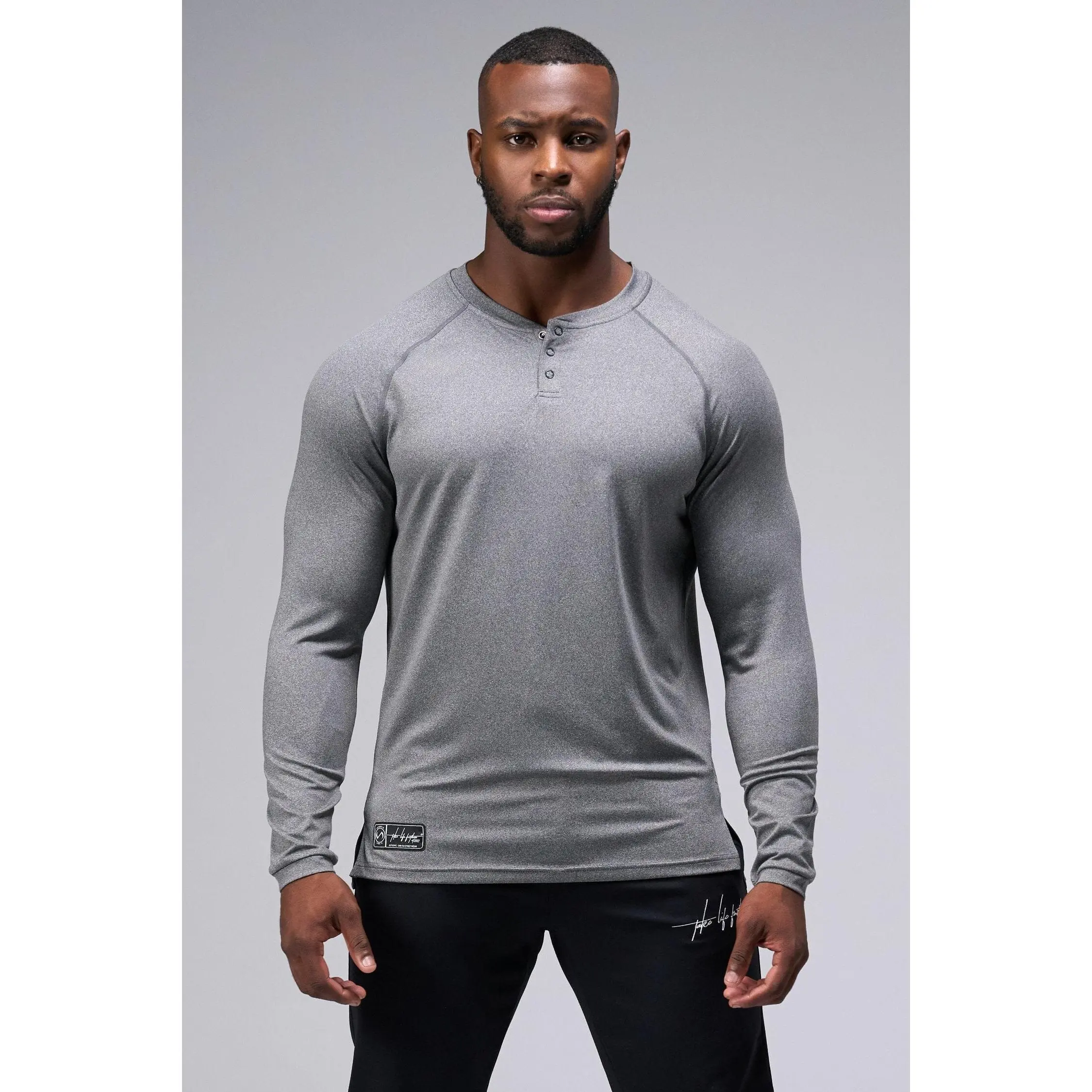 GTS Fitted Henley Long Sleeve GTS Fitted Henley Long Sleeve