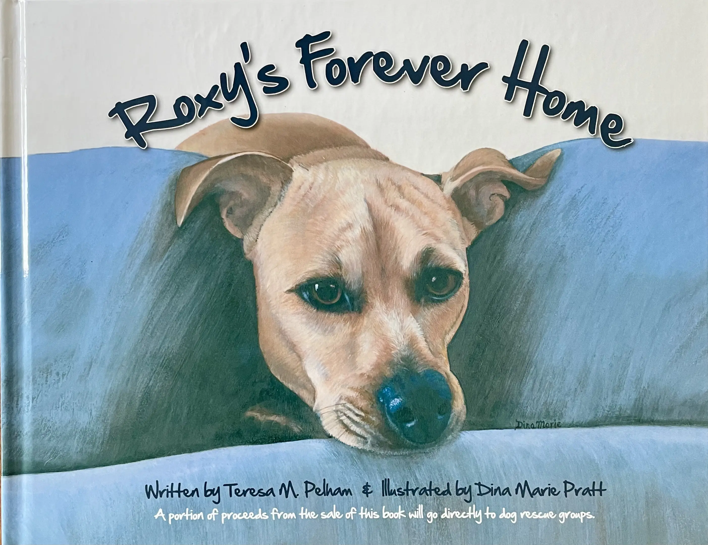 "Roxy’s Forever Home" is a hardcover keepsake book that follows a little rescue dog from the streets of Tennessee to her forever home in New England. The story pays tribute to the many hard-working and committed volunteers who make animal rescue possible.