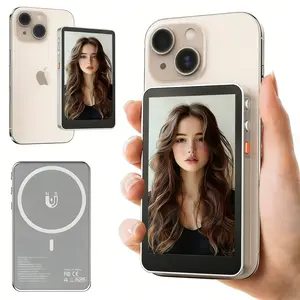 Wireless Phone Screen Camera, Portable Selfie Camera, Selfie Accessories for TikTok & Live Streaming, Vlog & Selfie Experience Enhancer, Smartphone Camera Accessories