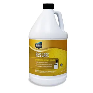 Pro Products Res Care Water Softener Cleaner, All-Purpose Whole House Water Softener System Liquid Cleaning Solution Maintains Resin , 1-Gal Bottle