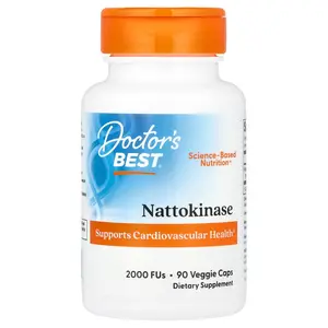 Doctor's Best Nattokinase, 2,000 FUs, 90 Veggie Caps