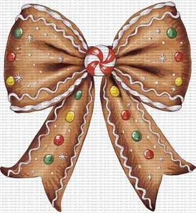 Gingerbread bow