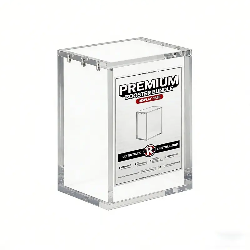 Pokemon151 Booster Bundle Protection Case, Us Edition Card Set Acrylic Display  Box, Collectible Trading Cards Storage Holder, Game Card Organizer - TikTok  Shop