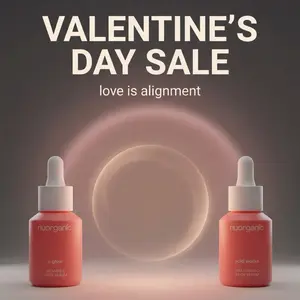 Valentine’s Day bundle - 2 Pink bottle bundle 2qty - C Glow Vitamin C Serum & Acid Works Hyaluronic Acid Serum for Dark Spot Correction, Brightening, and Anti-Aging Skincare