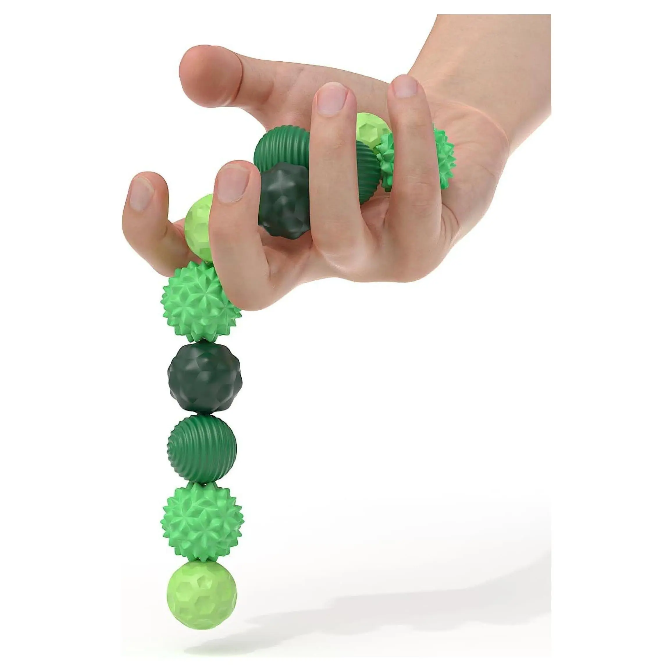 8pcs Magnetic Sensory Balls for Students - Textured Surfaces, Silicone Shell, Safe Reuse, Quiet Portable Stress Relief Fidget Tools - Pink, Green Pet Supplies Sensory Aids for Focus Support