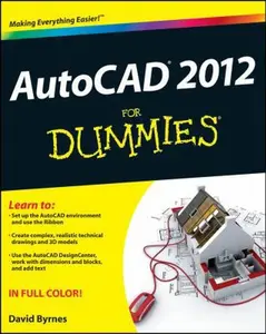 USED-AutoCAD 2012 for Dummies by Byrnes, David (Paperback)