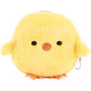 1Pc Yellow Cute Cartoon Coin Purse,Creative Chicken Pig Avocado Fruit Shape Bag  Girls Mini Zipper Purse Wallets Women's Coin Purses and Pouches
