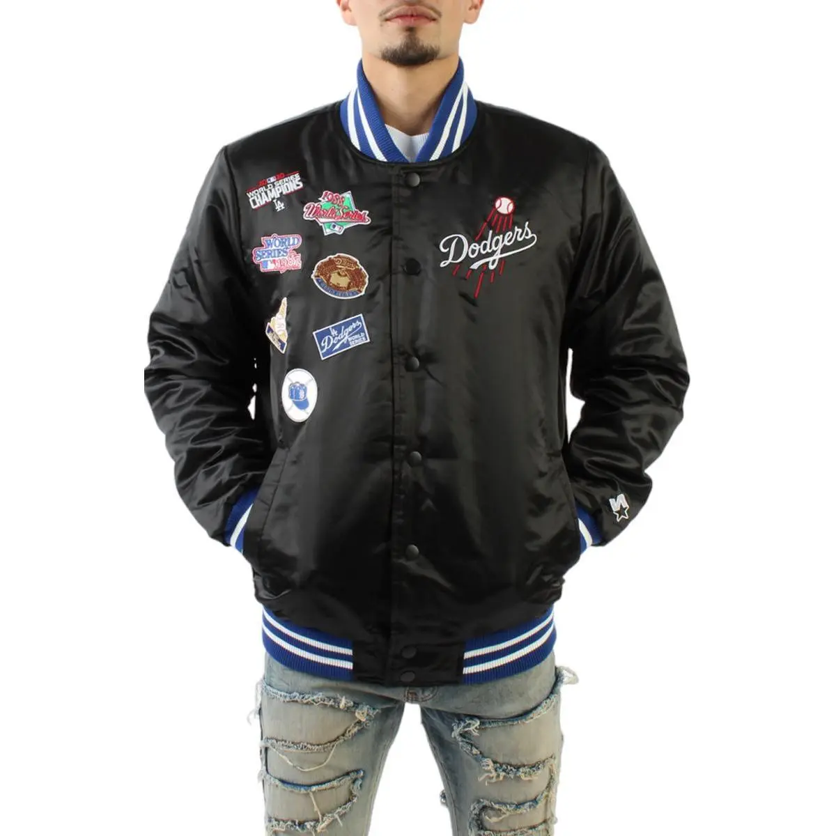 Starter Los Angeles Dodgers MLB Champions Varsity Jacket