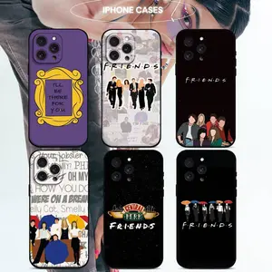 funny Tv Show F-Friends Durable Phone Case Compatible with iPhone 17/16/15/14/13/12/11/Pro/ProMax/Plus/17Air/Xsmax, for Samsung S25/S24/S23/S22/Plus/Ultra/Fe/S25 Edge, Anti Fall Soft TPU Back Cover, Shockproof Cover, Colorful Style, Special Birthday gift