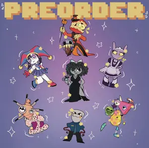 PREORDER! The Amazing Digital Circus Keychains | Acrylic Keychains