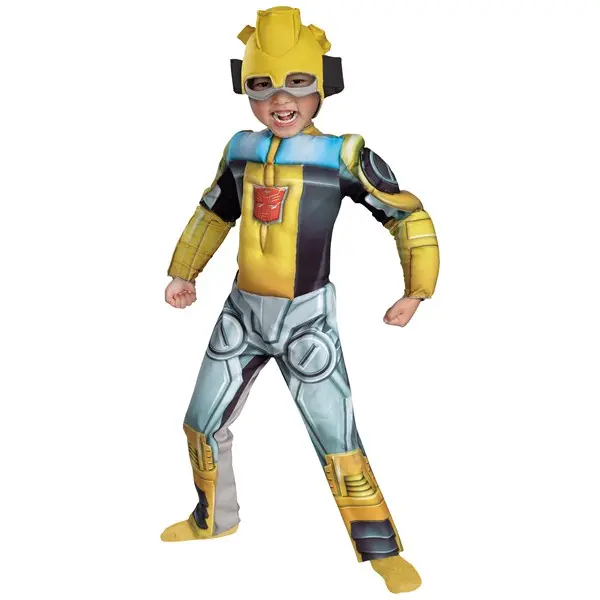 Toddler Bumblebee Rescue Bot Costume