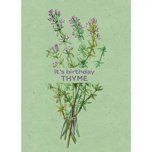 It's Birthday Thyme - Thyme Seed Packets