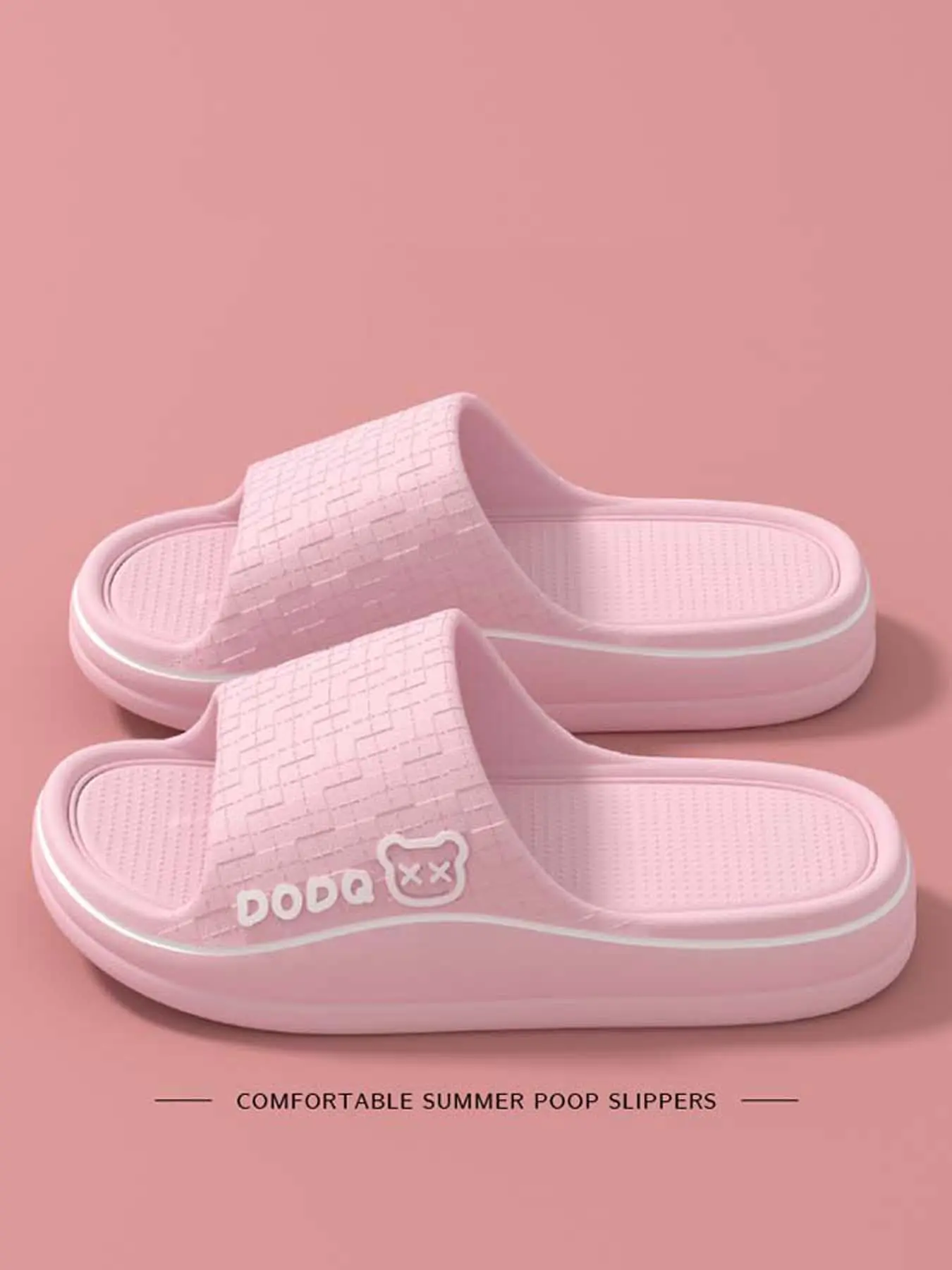 Women's Summer Fashion Home Slippers Casual Slippers Ladies Slippers Slide Slipper Eva Outerwear Thick Sole Beach Sandals Simple Comfort Lightweight Versatile Cool Slip-Ons Slipper Shoes