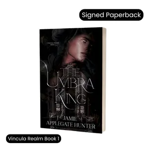 *Imperfect* Signed Paperback, The Umbra King by Jamie Applegate Hunter, Book One of the Vincula Realm Duology - Dark Fantasy Romance