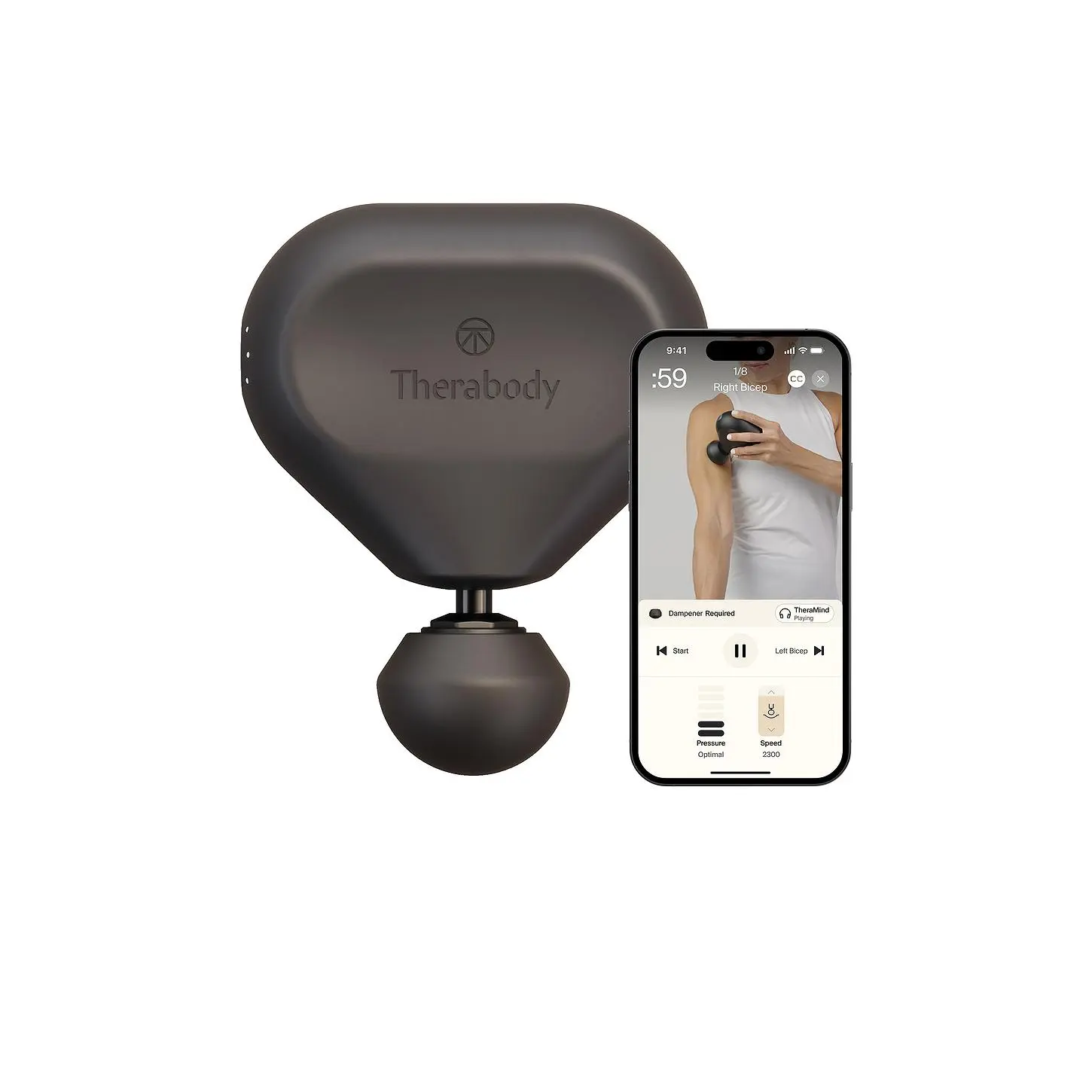 THERABODY Theragun Mini 3.0 in Black Unisex THERABODY Theragun Mini 3.0 in Black Unisex