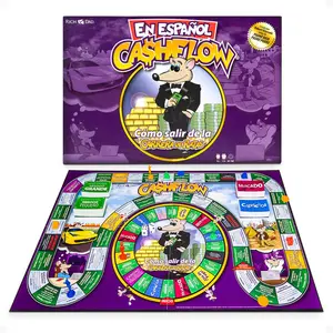 Rich Dad CASHFLOW Strategic Investing & Educational Board Game, En Español