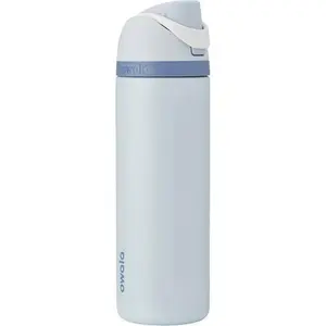 Sleek Matte Light Blue Owala Water Bottle with Flip-Top Lid – Modern, Minimal, and Perfect for On-the-Go Hydration 24/32oz