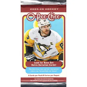 2025-26 Upper Deck O-Pee-Chee Hockey Blaster Pack (8 Cards)
