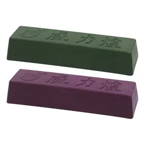 2 Packs Total 32OZ of Metal Polishing Compound Kit for Buffing Wheel, Aluminum Polishing Kit, Stropping Compound,  for Buffing Soft Metals to A Brilliant High Lustrous Finish(Green+Purple