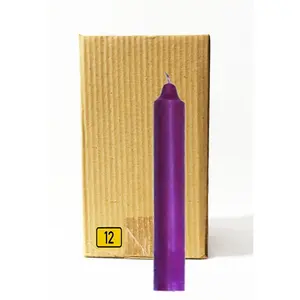 Jumbo Candles Purple