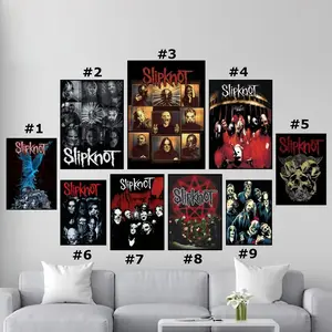 Band S-Slipknots Poster Prints Wall Pictures Living Room Home Decoration