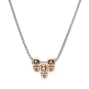 Three Skull Necklace