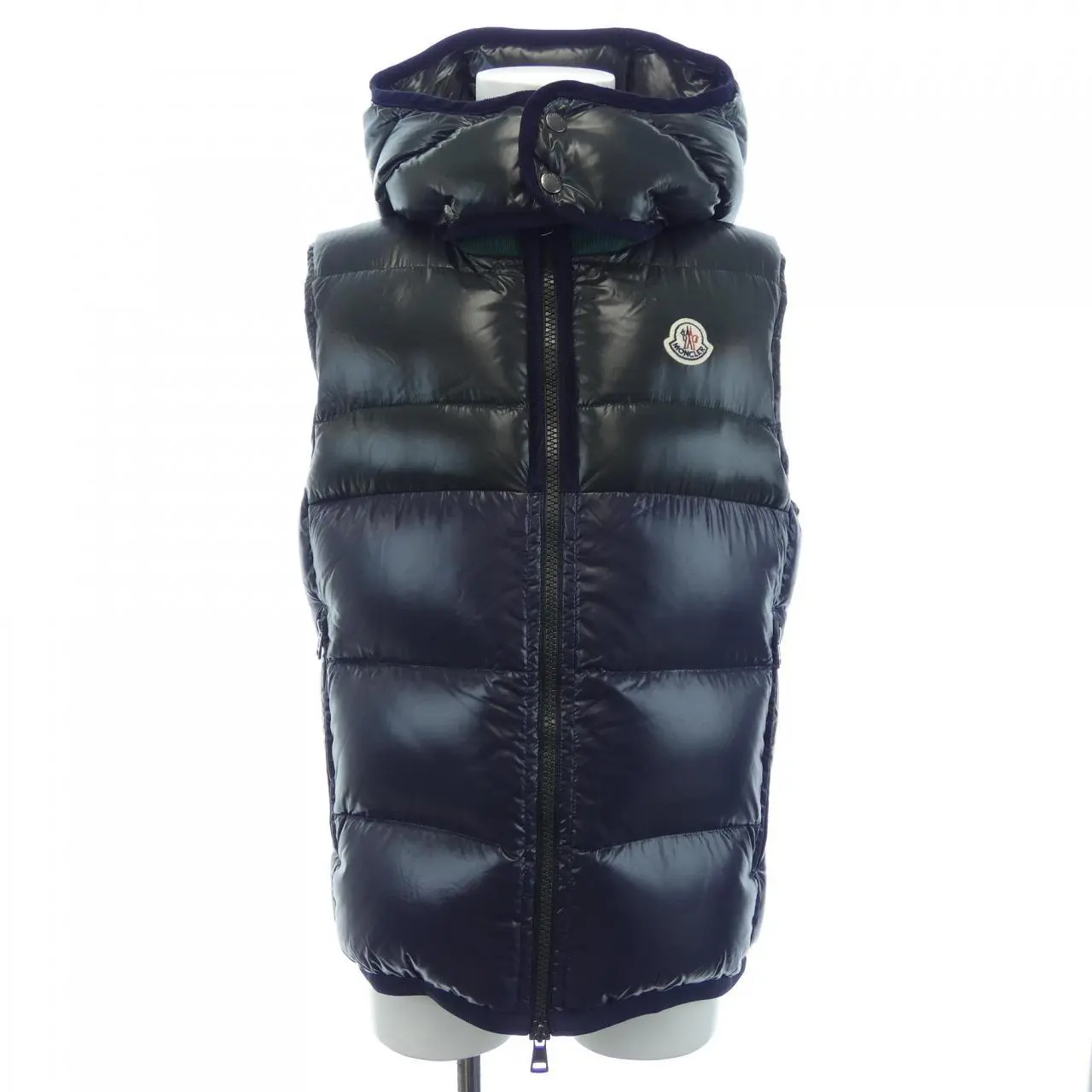 Pre-owned MONCLER Nylon Small Leather Goods BALMAT Down Vest
