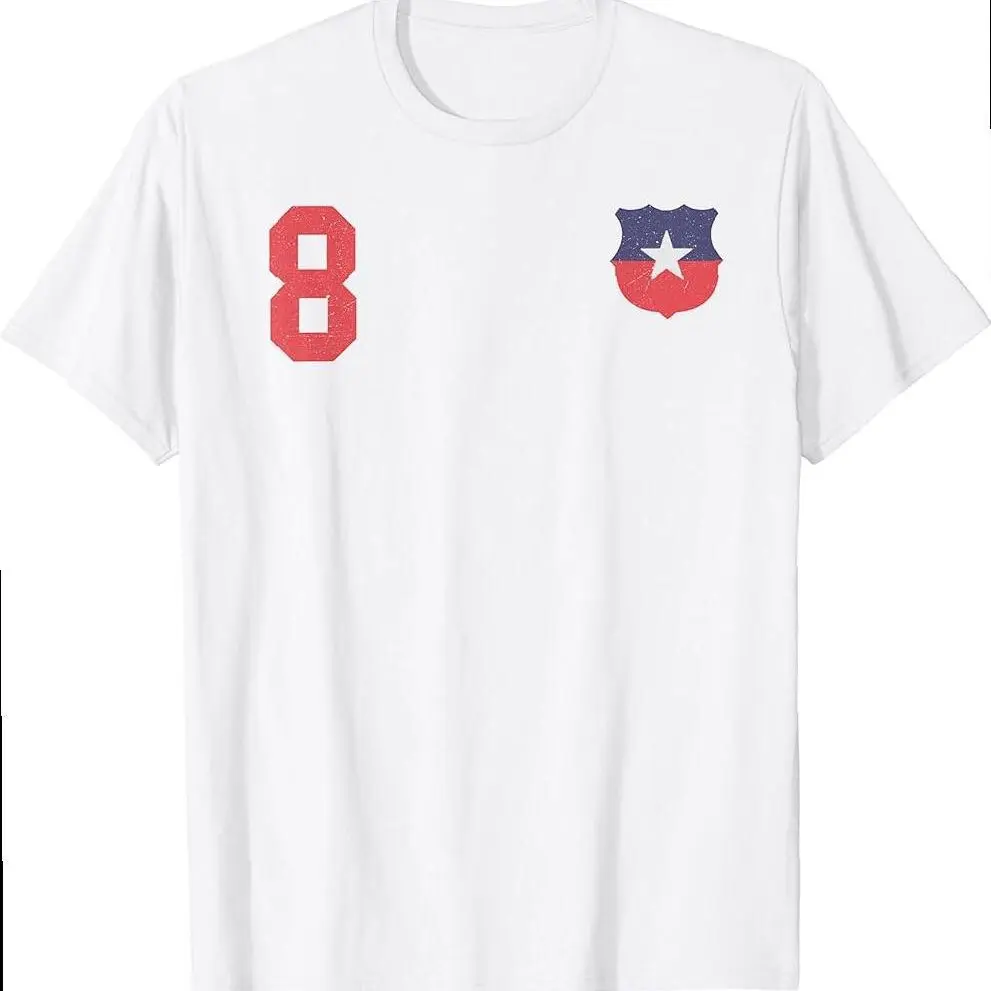 Chile Design In Football Soccer Style For Chilean Fans T-shirt