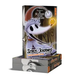 Disney Tim Burton's the Nightmare Before Christmas: Zero's Journey (Ultimate Manga Edition with Sprayed Edges) -- D. J. Milky, Paperback