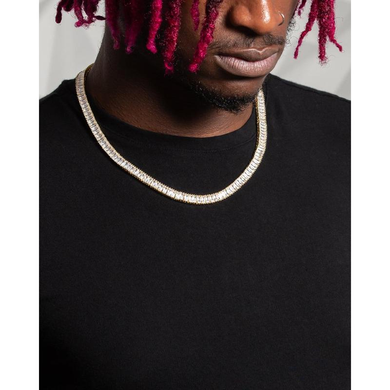 6mm Baguette Tennis Chain