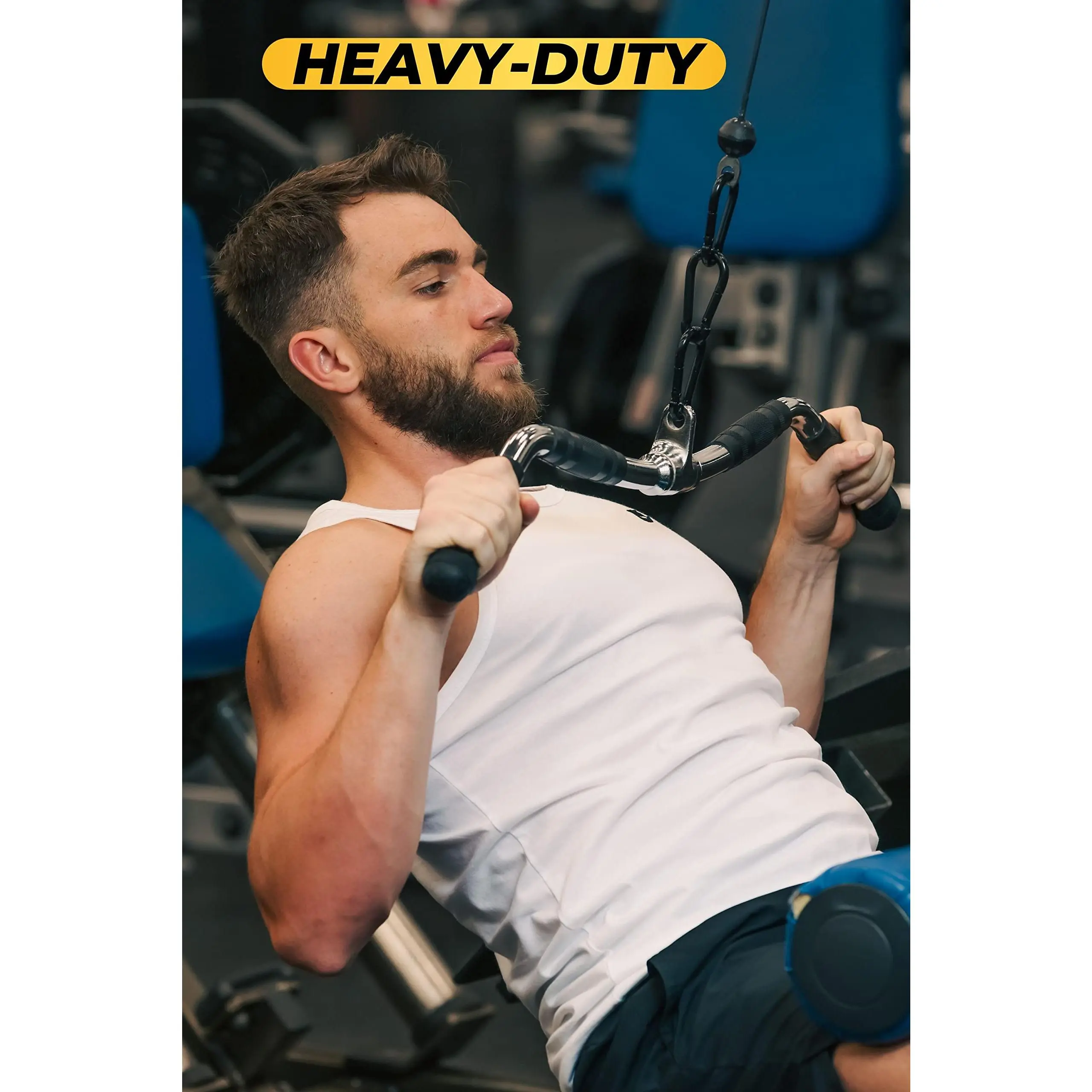 Fitness Invention LAT Pulldown Bar - LAT Bar Pull Down Attachment 30 ...
