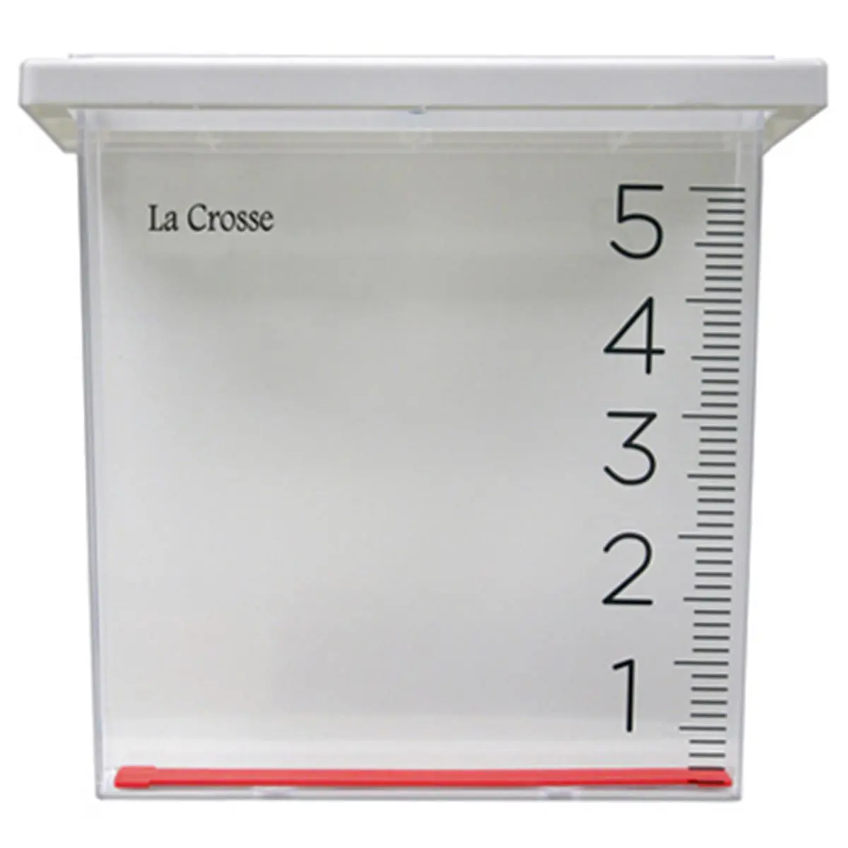 La Crosse 705-109 Clear Plastic Rain Gauge
